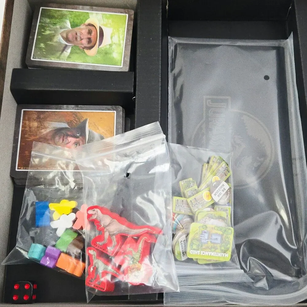 Ravensburger Jurassic Park Board Game Opened but Never Used Strategy Retro Movie